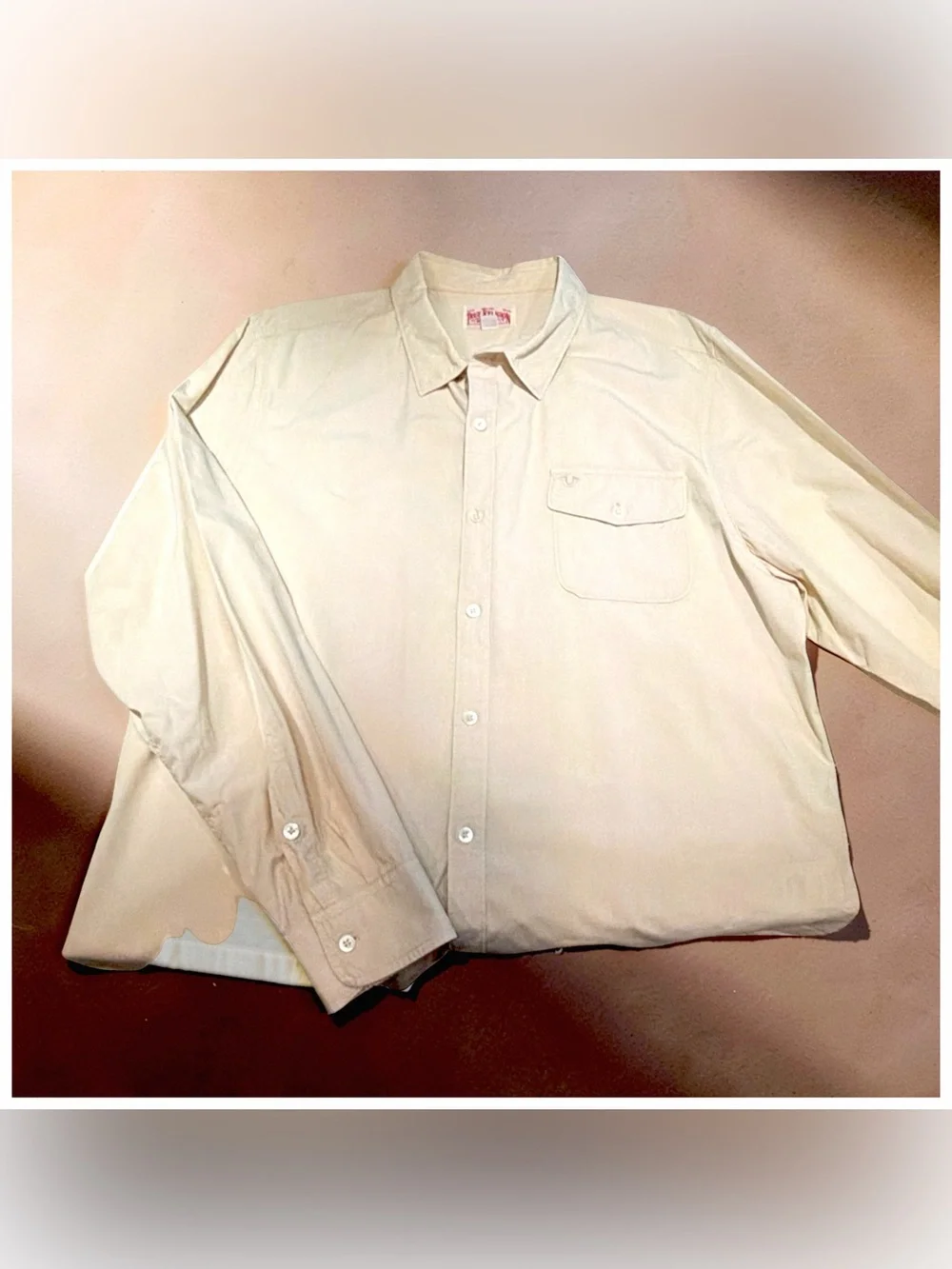 True Religion Men’s Button-Down Shirt | Classic Western-Inspired Casual Shirt |